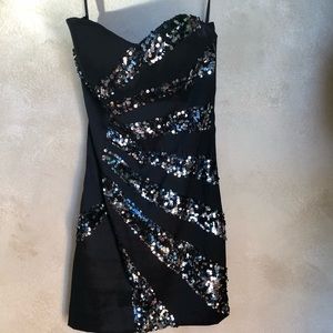 formal sequin bodycon dress